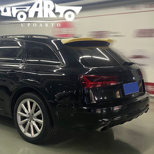 Becquet arrière en Fiber de carbone ABS, aileron de toit de coffre pour <span class=keywords><strong>Audi</strong></span> A6 C7 Avant 2011 2012 2013 2014 2015 2016 2017 2018 - Product Image 5