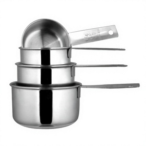 Vente chaude Cuisson En Acier Inoxydable Tasses À Mesurer Et Cuillère Tasses À Mesurer Et Cuillères En Acier Inoxydable - Product Image 1