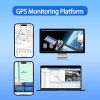 Caméra embarquée 4G GPS double objectif avant/arrière 1080P Enregistreur de conduite vidéo en direct 1 an pour voiture, camion, taxi, gestion de flotte