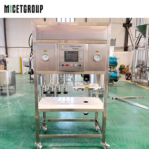 Machine de remplissage et de scellage de canettes de bière Micet semi-automatique 3 kW 380V avec garantie de 3 ans, équipement/ligne de mise en conserve de bière artisanale - Product Image 2