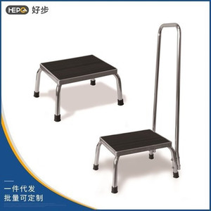 Taburete de Hospital LQX-120002 de Hierro Cromado, Diseño Cuadrado Minimalista y Duradero para Estación de Dispensación de Farmacia - Product Image 3