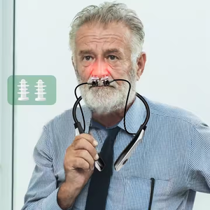 Instrumen iradiasi Laser gelombang Nano 650nm, instrumen iradiasi Laser telinga gantung leher, instrumen rongga hidung - Product Image 3