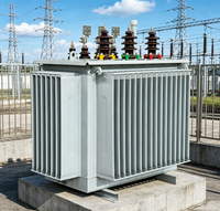 Transformateurs triphasés immergés dans l'huile MingZheng S13 haute sécurité pour moyenne et haute tension 125KVA 400KVA 1250KVA 11kv/0.4kv