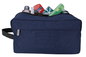 Custom Men'<strong>s</strong> Fashionable <strong>Travel</strong> for <strong>Toiletry</strong> Dopp Kit <strong>Bag</strong> Water Resistant Polyester Zipper Closure for Shaving Cosmetics Custom - Product Image 3