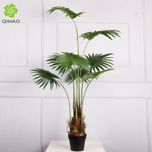 <b>Artificial</b> Fan Palm <b>Tree</b> Large Size Realistic Decorative Plant For Home Wedding Props - Product Image 4