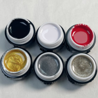 Peinture UV sans odeur pour ongles, gel de conception de motifs DIY, style français, gel araignée coloré, non toxique et longue durée