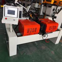 Contrôle automatique pneumatique sur mesure de la machine à chanfreiner à double extrémité