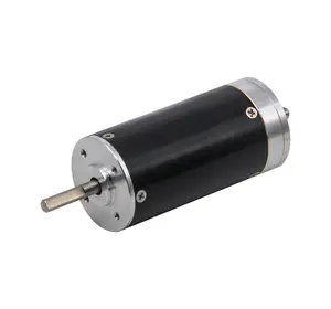 Venda de fábrica, motor circular sem escovas, motor de alto torque, 22mm, 12v, 24v, 3000rpm, 4000rpm, motor com eixo plano D