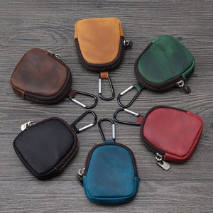 Petit portefeuille en PU, porte-monnaie japonais original pour jeunes, étui à fermeture éclair pour écouteurs, pochette pour clés, accessoire - Product Image 3