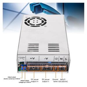 Alimentatore Regolabile 500W 12V 24V 36V 48V 60V 72V 80V 110V 220V 2A 4A 6A 8A <span class=keywords><strong>10A</strong></span> 20A 40A 500W AC DC Switching - Product Image 1