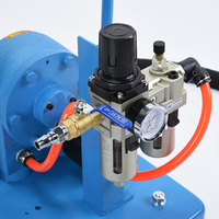 Décapant pneumatique rotatif Allmarine AMSM-60, buse à air, inhibiteur de rouille/corrosion, 2500 tr/min, consommation d'air 0,8 m/min, 30 Nm maximum