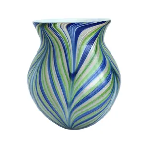 Home Decoratie Groothandel Gekleurde Handgeblazen Moderne Murano Glas & Kristal Vazen