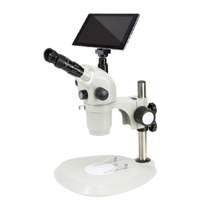 Microscopio Estéreo Trinocular Digital Boshida BD-0655T 6X-55X (Máx. 330X) con Pantalla LCD para Inspección Óptica de Semiconductores - Product Image 1