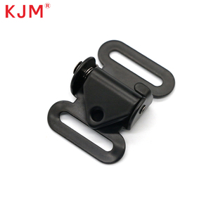 हल्के सामरिक बेल्ट त्वरित टेंसिंग गियर गैर-पर्ची धातु बकल समायोज्य वेबबिंग स्ट्रैप क्लिप - Product Image 4