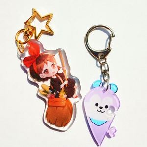 Acrylic Keychain Resin <b>Key</b> <b>Chain</b> Custom With Logo No Minimum Order High Quantity Acrylic Keychains - Product Image 4