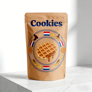 Sacs refermables en plastique ODM anti-odeur pour emballage alimentaire 3,5g, sachets refermables à l'épreuve des enfants, sacs Mylar à fermeture éclair pour biscuits - Product Image 2