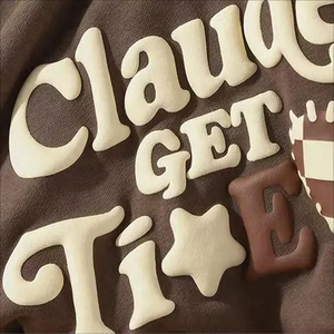 Design personnalisé 3d Foam Puff Print Tshirt T-shirt unisexe surdimensionné de haute qualité T-shirt en coton épais pour hommes - Product Image 6