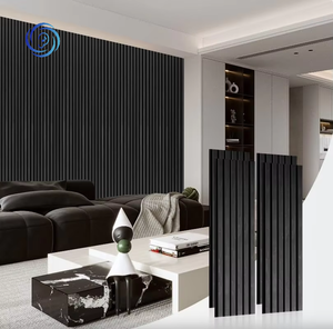 <span class=keywords><strong>Meilleur</strong></span> prix Insonorisation murale Placage de fibre de bois Panneaux muraux décoratifs Réduisant le bruit Lattes de bois Partition Intérieur - Product Image 1