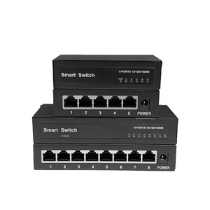 Network Switch 5 <b>Port</b> 100Mbps 8 <b>Port</b> Gigabit 16 <b>Port</b> 24 <b>Port</b> Ethernet <b>Hub</b> Full Ring Network VLAN Support - Product Image 4