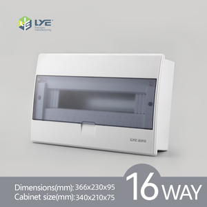 Boîte de distribution électrique murale à prix compétitif, IP40, en plastique et en métal, pour la transmission d'énergie électrique - Product Image 6