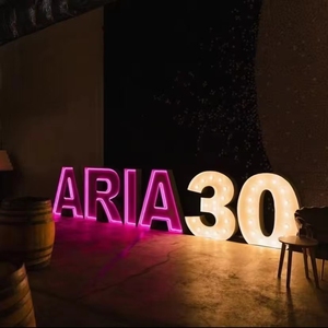 Kim loại ánh sáng số tàu marquee chữ Neon số ngoài trời không thấm nước kim loại LED marquee chữ - Product Image 6