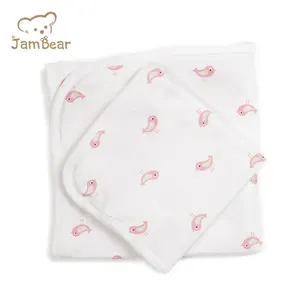 JamBear coperta per bambini in cotone organico modale quattro stagioni coperta per neonato swaddle modello avvolgente e coperte per bambini in cotone