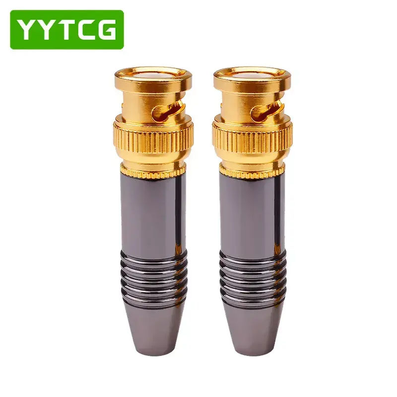 BNC Connector Male Plug for Coax Camera Cable Repair and Extension ...