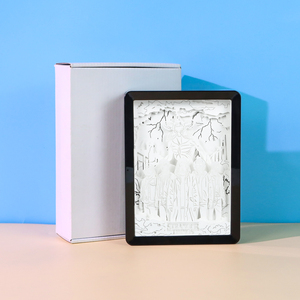 Veilleuse Stranger Things en boîte à ombres avec photo gravée, cadre ABS, veilleuse LED 3D personnalisée, lampe <span class=keywords><strong>de</strong></span> bureau pour <span class=keywords><strong>la</strong></span> décoration intérieure, cadeau <span class=keywords><strong>de</strong></span> luxe - Product Image 6