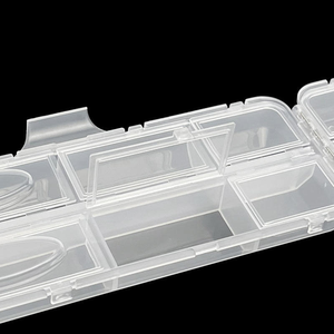 Boîte de rangement pour pêche à 12 compartiments, boîte à leurres, accessoires de pêche, boîte en plastique pour la pêche - Product Image 4