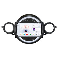Untuk BMW Mini Cooper 2011-2013 Radio Stereo Mobil GPS Wifi Android 14 Pemutar Dashboard Nirkabel Kompatibel dengan Auto Carplay