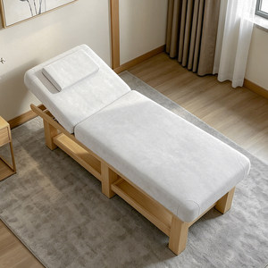 Cama de Masaje Personalizable de Madera Maciza, Mesa de Acupuntura y <span class=keywords><strong>Tuina</strong></span>, Cama para Tatuajes, Salón de Belleza, Spa, Medicina Tradicional <span class=keywords><strong>China</strong></span> - Product Image 2