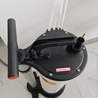Pompe à huile manuelle 9L et extracteur d'huile, outil automobile efficace pour le remplacement de l'huile de frein et d'huile de transmission dans les véhicules