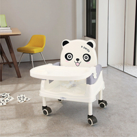 Chaise de salle à manger pour enfants en plastique moderne design TX-9005, courte, multifonctionnelle, portable, apprentissage, utilisation domestique pour enfants