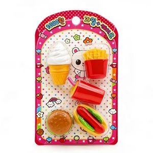 Gommes à effacer Kawaii en forme de hamburger pour enfants, nouveauté de Kids Favor Factory - Product Image 5