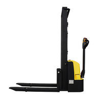 1.5 Ton Electric Stacker |   Penumpuk Pallet Walkie Smooth Lifting dengan Pengontrol Curtis