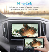 Lecteur MP5 universel pour voiture Android 11 9 pouces 10 pouces avec GPS et aide au recul 4G/5G/WiFi Stéréo audio pour voiture