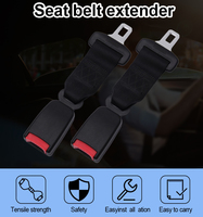Universal portable réglable auto grossesse verrouillage de sécurité plug boucle extension extension de ceinture de sécurité de voiture