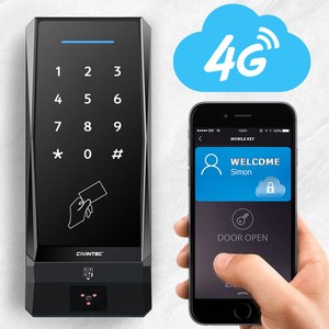 Système de contrôle d'accès CT9 à écran tactile complet avec accès Cloud HTTP MQTT, machine de présence WiFi Ethernet, enregistreur de temps Digicode - Product Image 1