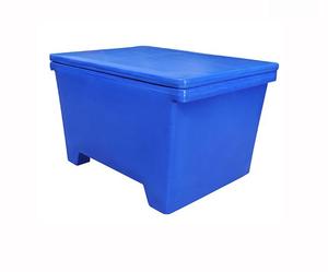 Thùng giữ đá cá biển cỡ lớn ngoài trời, hai lớp, 550 lít, làm bằng nhựa đúc xoay, dùng để bảo quản hải sản cho ngành đánh bắt - Product Image 5