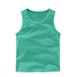 Maglia all'ingrosso <span class=keywords><strong>abbigliamento</strong></span> <span class=keywords><strong>per</strong></span> <span class=keywords><strong>bambini</strong></span> <span class=keywords><strong>per</strong></span> ragazzi canotta in cotone 100 senza maniche Top corto <span class=keywords><strong>per</strong></span> <span class=keywords><strong>bambini</strong></span> - Product Image 6