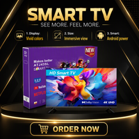 TV LED Smart Android 85 Inci 4K UHD Layar Tipis untuk Konferensi Villa