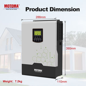 <span class=keywords><strong>Inversor</strong></span> Solar MPPT de 1.5KW 3KW con Garantía de Seguridad, Convertidor de Carga CC/CA de <span class=keywords><strong>3000W</strong></span> para Sistemas de Energía Doméstica Fuera de la Red con Batería de 24V - Product Image 2