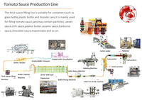 Leadworld Ligne Industrielle de Production de Conserves de Tomates, Machine à Sauce, Ligne de Production de Concentré de Tomate