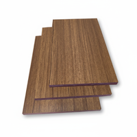 Panneaux muraux en MDF ignifugés en mélamine HPL de qualité EU E0 EN13501-1 B-s1-d0 pour la décoration intérieure des chambres et des cuisines