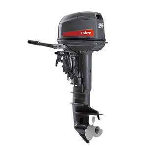 เครื่องยนต์เรือเดินทะเลแบบเบนซิน 25 แรงม้า รุ่นยอดนิยม สตาร์ทมือ 2 จังหวะ - Product Image 1