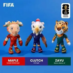 Nuovo 2026 Portachiavi Peluche Mascotte Sportiva Blind Box - Giocattolo Clutch Maple Zayu per Tifosi USA Canada Messico Unisex - Product Image 2