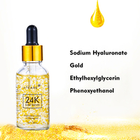 Sérum Visage Or 24K Marque Privée Hydratant Éclaircissant Soin Peau Sérum Facial Corée