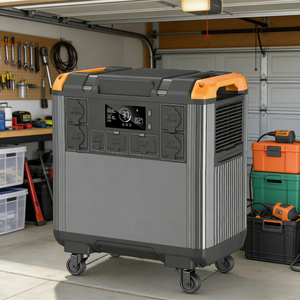 Système d'énergie solaire portable 3000W avec prise CA, contrôleur MPPT, batterie externe, onde sinusoïdale pure, pour extérieur, ordinateur portable, voiture, T50 haute capacité - Product Image 1