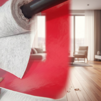 Protection de sol temporaire respirante et résistante aux liquides pour l'entretien des surfaces décoratives en marbre et en céramique