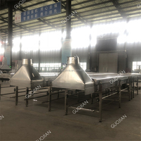 Machine automatique de fabrication de nouilles instantanées en acier inoxydable de marque chinoise renommée, ligne de production de nouilles instantanées